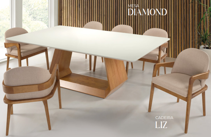 Mesa de Jantar Diamond